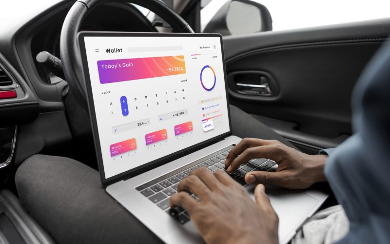 Researcher working on a new self driving car model